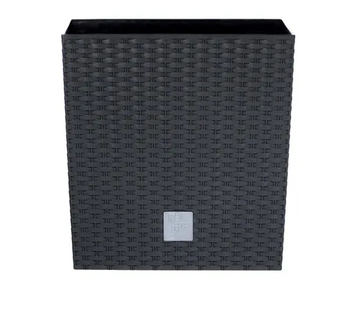 PROSPERPLAST - Kvetináč RatoLow 22,5cm antracit