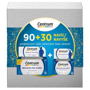 CENTRUM Multivitamín pre mužov 90 + 30 NAVYŠE