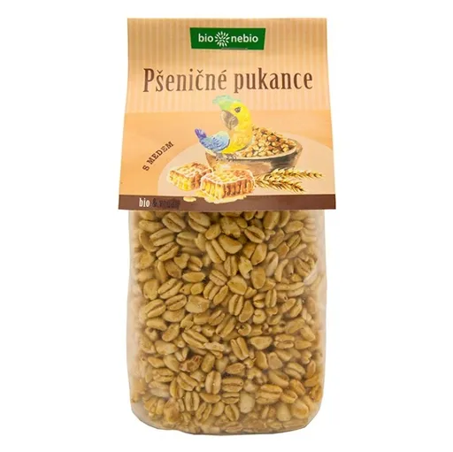 BIO NEBIO Pšeničné pukance s javorovým sirupom 130 g