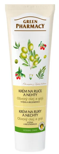GREEN PHARMACY - Krém na ruky s olivovým olejom & goji 0,1 L