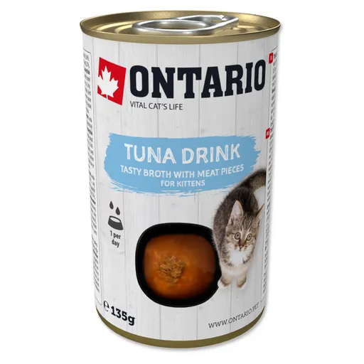 ONTARIO Drink kitten tuniak 135 g