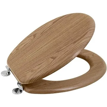 AQUALINE WC sedadlo MDF dub 1705-10