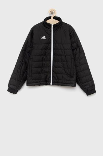 Detská bunda adidas Performance čierna farba,