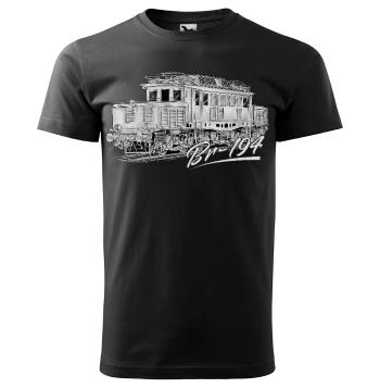 Tričko BR – 194 – PEN (Veľkosť: 4XL, Typ: pre mužov, Farba tričká: Čierna)