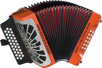 Hohner Compadre GCF Diatonický akordeón Orange