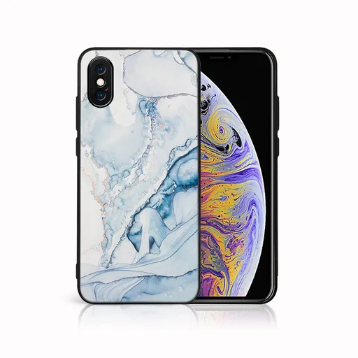 MY ART Ochranný kryt pre Apple iPhone X / XS LIGHT BLUE (149)