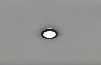 LED stropné osvetlenie Reality Camillus čierna RE R62921032