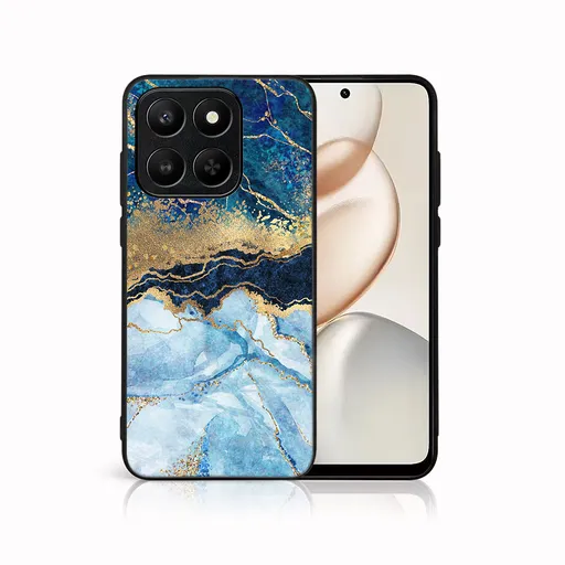 MY ART Ochranný kryt pre Honor 400 Smart 5G / Honor X7d BLUE MARBLE (141)
