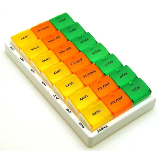 Dávkovač liekov OBZOR typ 03 týždenné