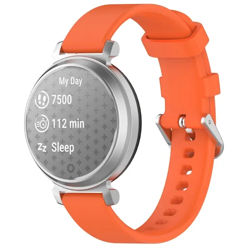 SILICONE Vymeniteľný remienok pre Garmin Lily 2 Active oranžový