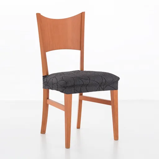 Súprava 2 pružných žakárových poťahov na stoličku so vzorom oblúčikov