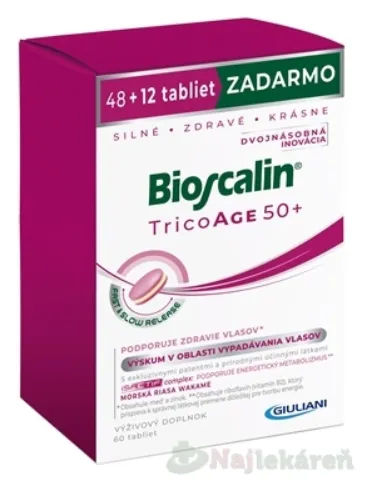 Bioscalin TricoAge 50+ 60ks