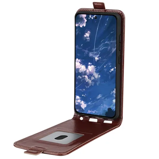 Vyklápacie puzdro Motorola Moto G32 hnedé