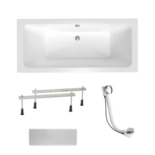 Obdĺžniková vaňa Laguna Nora Plus 170x75 cm akrylát ľavá aj pravá SIKONO1700ANPC