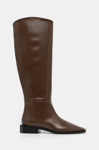 Kožené čižmy Vanda Novak Giselle