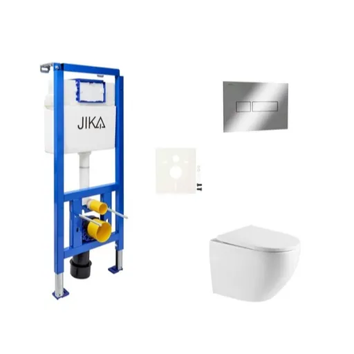 Závesný wc set do ľahkých stien / predstenová SAT SIKOJSTOR67CR