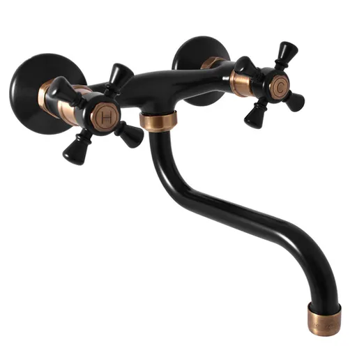 RAV SLEZÁK Morava drezová batéria 100 mm čierna / stará mosadz mk301.0/21cmatsm MK301.021CMATSM