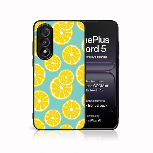 MY ART Ochranný kryt pre OnePlus Nord 5 5G LEMON (121)