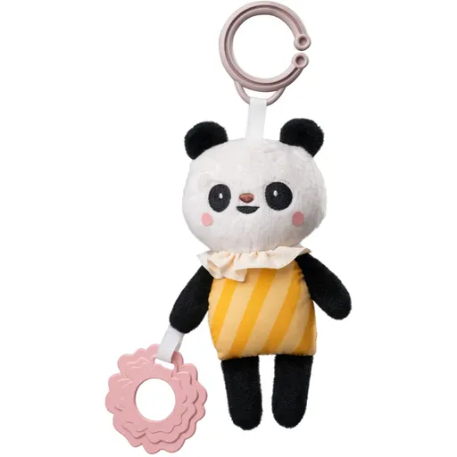 Taf Toys Activity Toy Pamela the Panda kontrastná závesná hračka s hryzadielkom 1 ks