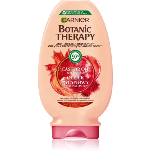 Garnier Botanic Therapy Ricinus Oil posilňujúci balzam pre slabé vlasy s tendenciou vypadávať 200 ml
