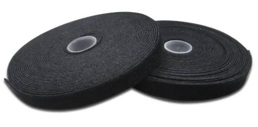 DIGITUS Viazacia páska pre vyväzovanie - čierna, 10m