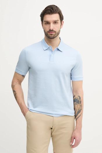 Bavlnené polo tričko BOSS pánske, vzorované, 50532246