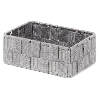 Compactor Úložný organizér do zásuvky Compactor TEX - košík M, 18 x 12 x 7 cm, sivý, M