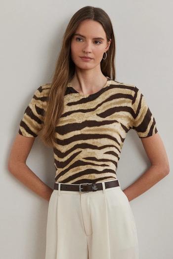 Sveter Lauren Ralph Lauren béžová farba, ľahký, 200971372