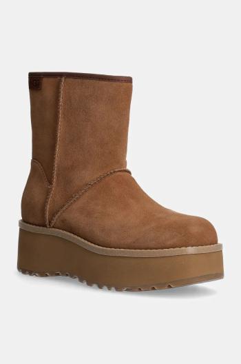 Snehule UGG Cityfunc Mid hnedá farba, 1158196-CHE