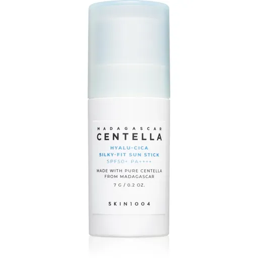 SKIN1004 Madagascar Centella Hyalu-Cica Silky-Fit Sun Stick ochranná hydratačná tyčinka SPF 50+ 7 g