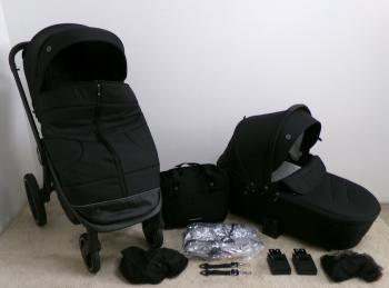 MUUVO Kočík kombinovaný Quick 4.0 Classic black set 2v1