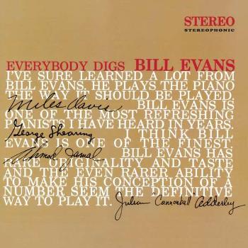 BILL EVANS - EVERYBODY DIGS BILL EVANS, Vinyl