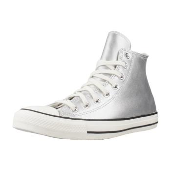 Converse  CHUCK TAYLOR ALL STAR METALLIC LEATHER  Módne tenisky Strieborná