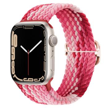 BStrap Elastic Nylon remienok na Apple Watch 42/44/45mm, strawberry (SAP013C46)