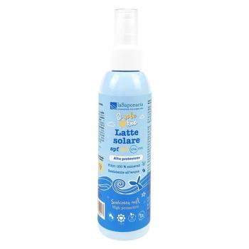 LA SAPONARIA Opaľovacie mlieko SPF 30 BIO 125 ml
