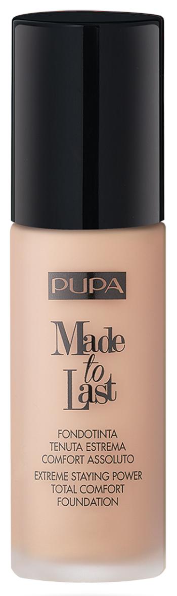 PUPA Milano Dlhotrvajúci tekutý make-up SPF 10 Made To Last ( Total Comfort Foundation) 30 ml 060 Golden Beige