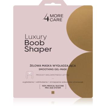 More4Care Luxury Boobs Shaper gélová maska na dekolt a poprsie 1 ks