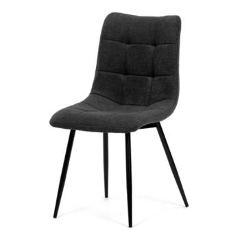 Jedálenská stolička Autronic 46x91 cm sivá látka DCL-L1094 GREY2