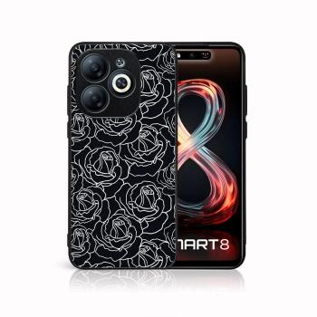 MY ART Ochranný kryt pre Infinix Smart 8 ROSES (172)