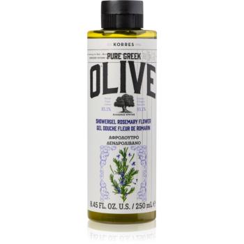 Korres Pure Greek Olive & Rosemary Flower osviežujúci sprchový gél 250 ml