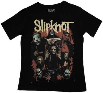 Slipknot Tričko Come Play Dying Back Print Back Print Ladies Black 2XL