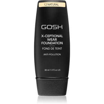 Gosh X-ceptional dlhotrvajúci make-up odtieň 12 Natural 30 ml