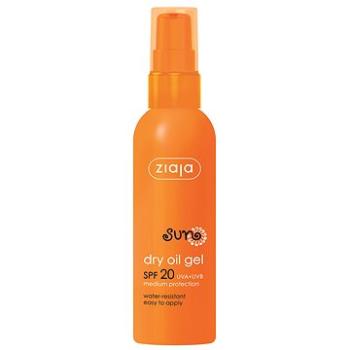 ZIAJA Sun Suchý olej na opaľovanie v gély s dávkovačom SPF 20 × 90 ml (5901887037248)