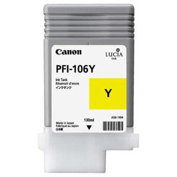 Canon PFI-106Y, 6624B001 žltá (yellow) originálna cartridge