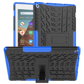 STAND Extra odolný obal Amazon Kindle Fire HD 10 2019 / 2017 (9. generácia / 7. generácia) modrý