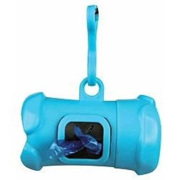 Trixie Poop bag dispenser, plastic, 1 roll of 15 bags