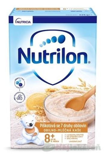 NUTRILON obilno-mliečna piškótová kaša so 7 druhmi obilnín 225g