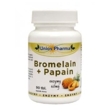 Trophic Bromelain + Papaya 60 mg 90 tbl.