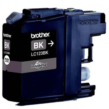 Brother originál ink LC-123BK, black, 600str., Brother MFC-J4510 DW, čierna