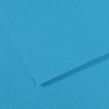 CANSON MI-TEINTES - Buničinou farbený papier 595 - bleu turquoise, 50 ks